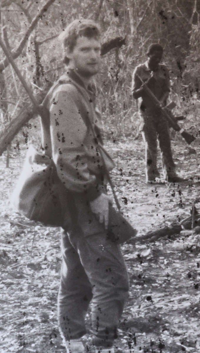 Travel writer Kevin Rushby on wildlife patrol in Zaïre in 1985